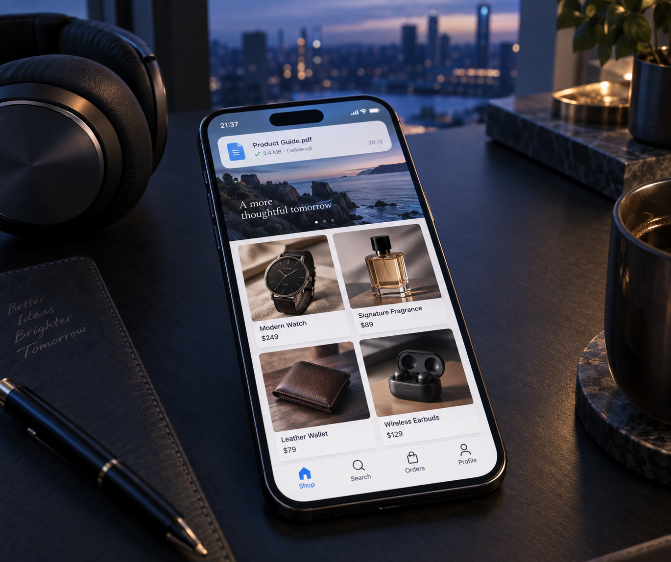 تحویل فایل بلافاصله پس از ثبت سفارش در Telegram